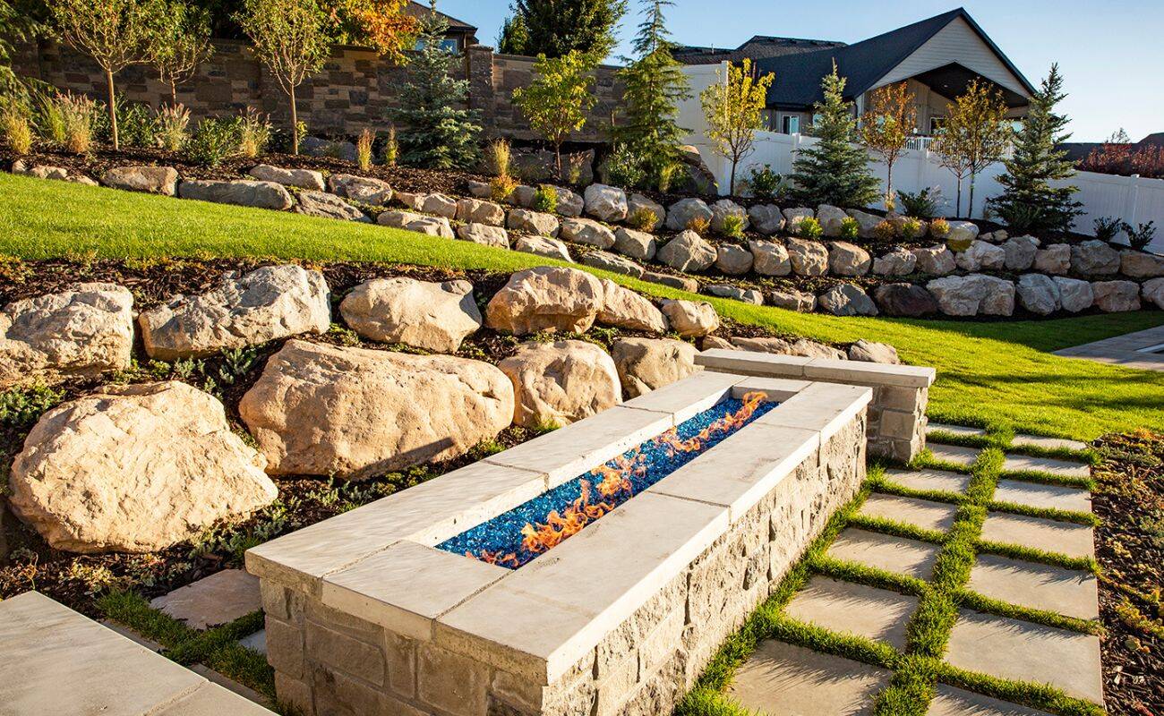 Luxury Hardscaping Ontario with elegant stone patios, custom walkways, and premium outdoor designs for stylish landscaping
